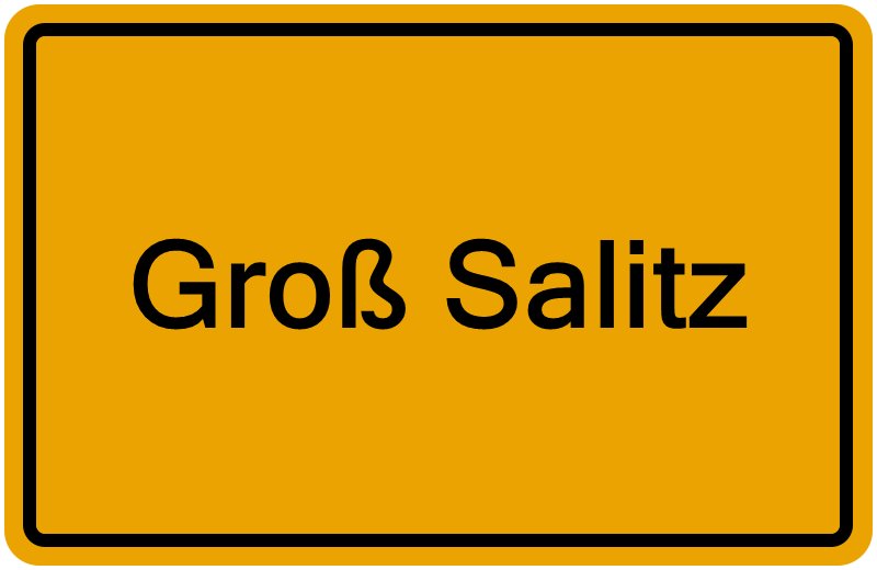 Handelsregisterauszug Groß Salitz